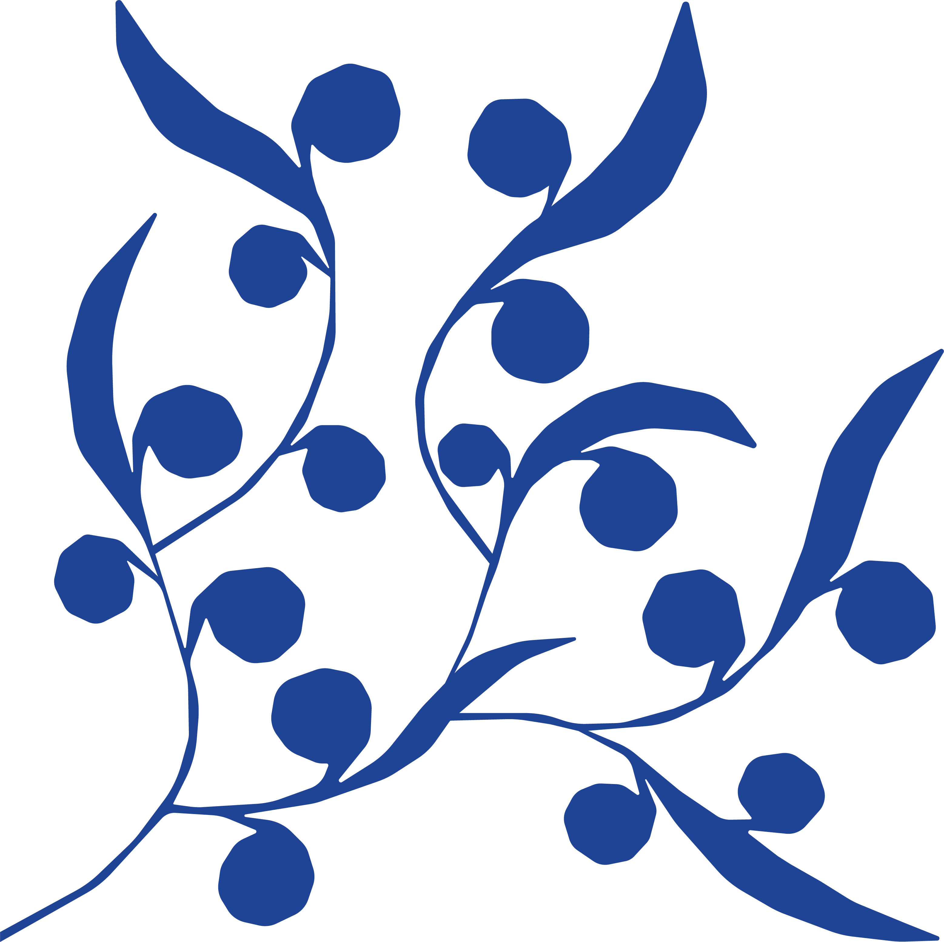 Shiver blue element